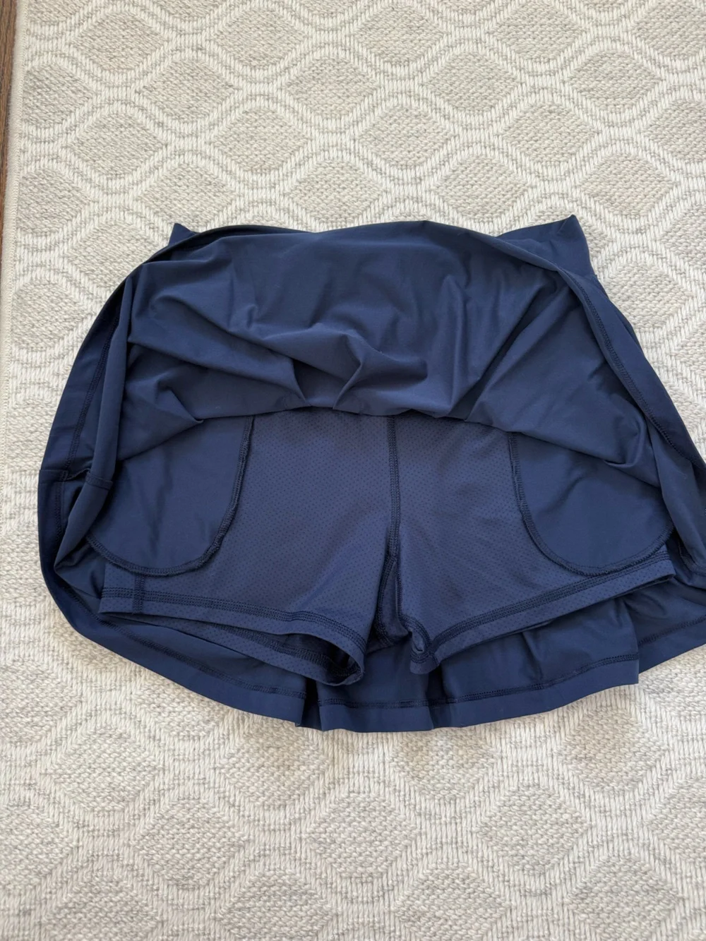 NWT Tory Sport Navy Pleated Tennis Skirt